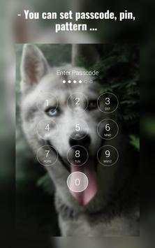 Siberian Husky Lock Screen screenshot 10