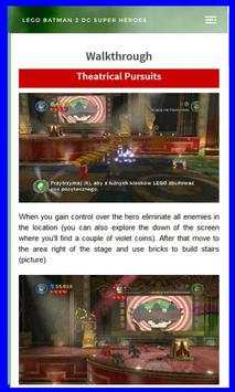 Guide for LEGO Batman 2 screenshot 4