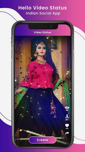 Hello Video Status - Indian Social App screenshot 3