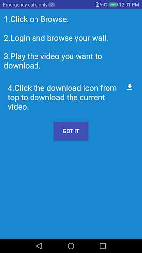 Video Downloader Free screenshot 1
