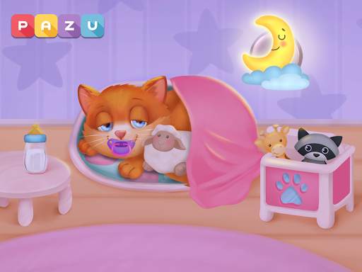 Cat game - Pet Care & Dress up Games for kids screenshot 8