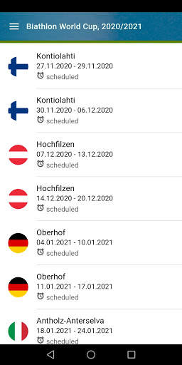 Biathlon World Cup 2021/2022 screenshot 1