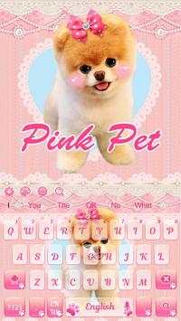 Pink Dog Pet Keyboard screenshot 4