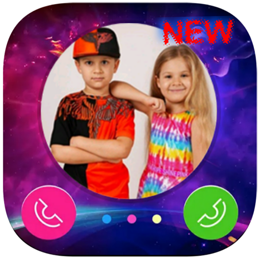 Call, Chat Diana and Roma Fake Video Call icon