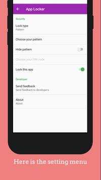 App Lock - Application locker 4 تصوير الشاشة