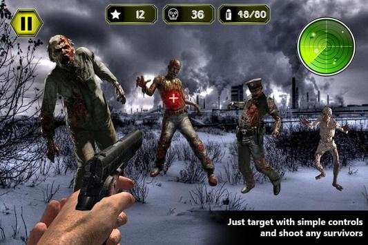 3d Zombie Shooter Death Shooting screenshot 3