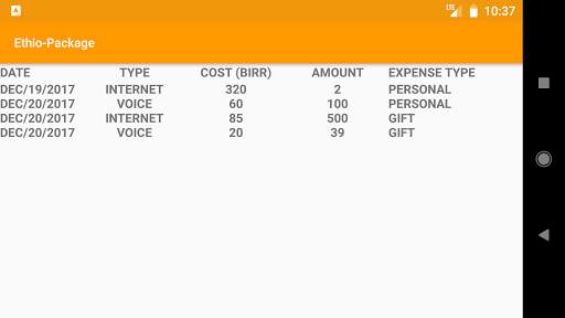 Ethio-Package screenshot 3