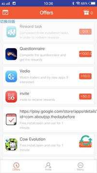 Reward Points——gift and paypal cash  make money screenshot 2