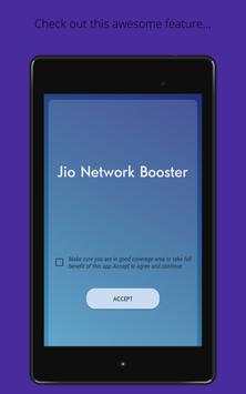 Jio Network Speed Booster Simulated screenshot 6