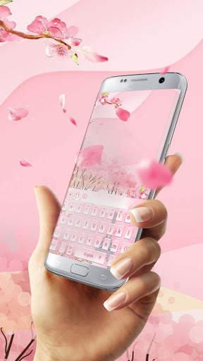 Pink Diamond Paris Love keyboard screenshot 3