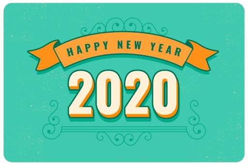 Happy New Year 2020 Live Wallpaper wishes screenshot 1
