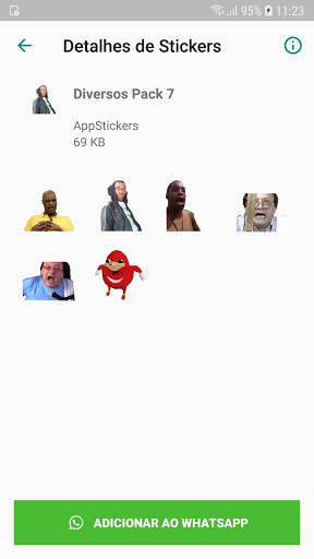 Memes Stickers Updated - Stickers BR screenshot 8