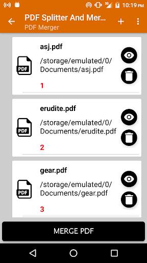 PDF Splitter And Merger screenshot 3