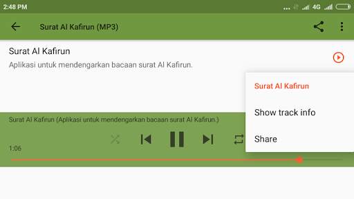 Surat Al Kafirun screenshot 8