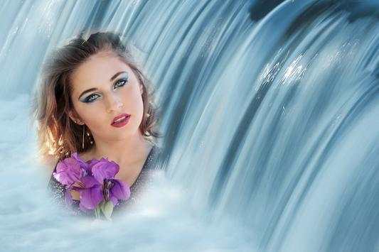 Waterfall photo frame screenshot 2