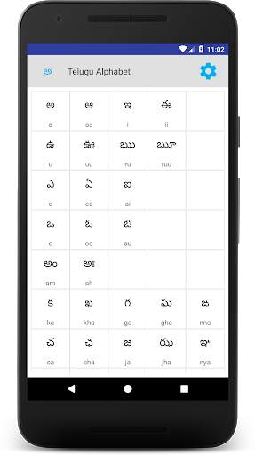Telugu Alphabet screenshot 2