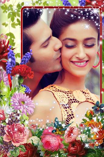 Lovely flower Photo Frame screenshot 2