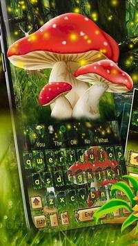 Keyboard Alam Jamur 3D screenshot 1