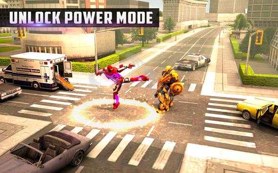 Captain Robot Transform: Crime Battle City स्क्रीनशॉट 2