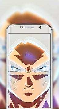 Goku Mastered Ultra Instinct Wallpaper screenshot 1