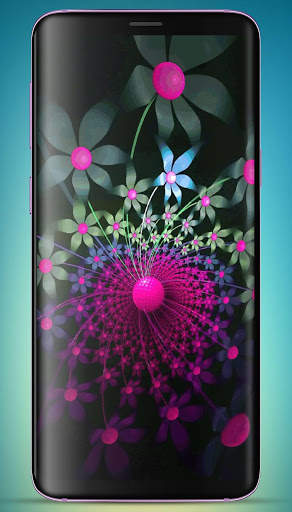 3D Flower Wallpaper HD screenshot 1