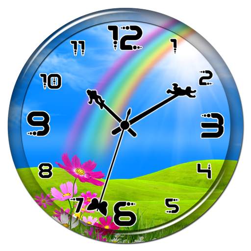 Rainbow Clock Live Wallpaper 1.0.0