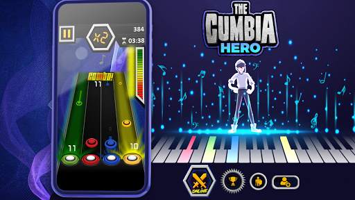CUMBIA - Jogo Guitar Hero 2023 screenshot 6