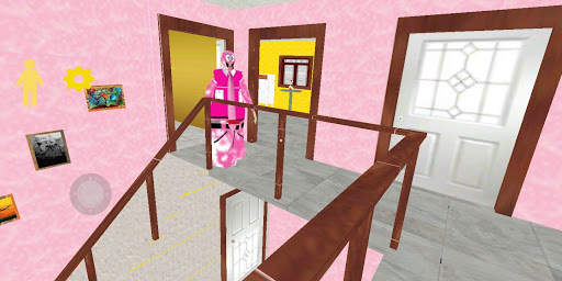 Sponge Pink Granny :Scary Game Mod screenshot 1