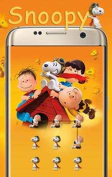 Snoopy Theme-AppLock Pro Theme screenshot 1