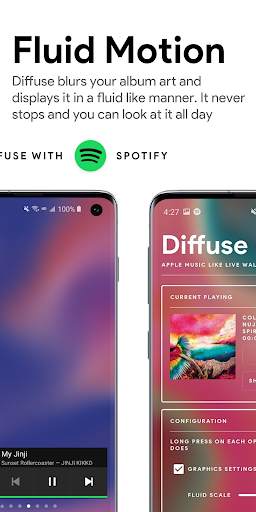 Diffuse [Free] - Apple Music Live Wallpaper 💿 screenshot 2