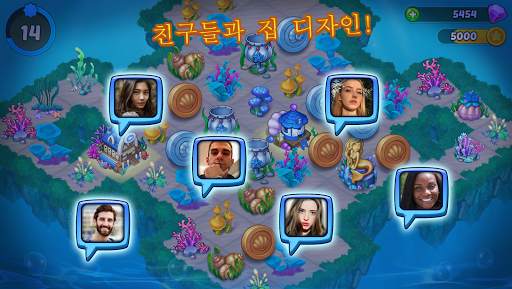 Merge Mermaids-magic puzzles screenshot 5