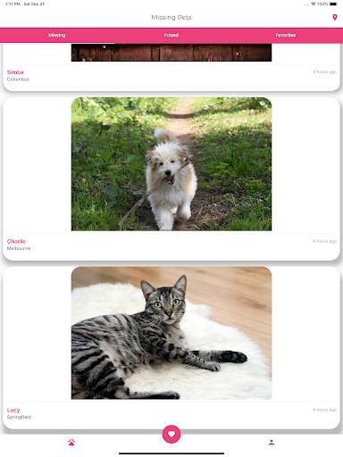 Missing Pets - Find Lost Pet скриншот 1