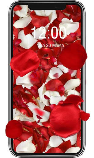 🌹 Rose Petals Live Wallpaper Free screenshot 2