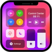 Control Center style IOS 12 - Phone XS icon