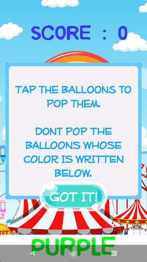 Fun Balloon Pop Game screenshot 3