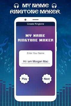My Name Musical Ringtone Maker : Name Song Editor screenshot 2