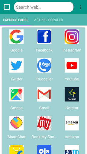 Indian High Speed Browser screenshot 1