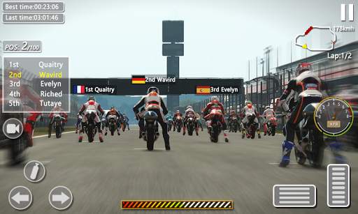 Bike Race Motorbike Real Racing 3D screenshot 1