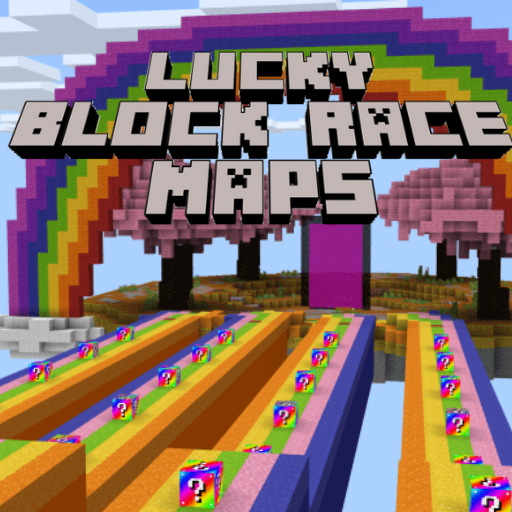 Lucky Block Race Maps For Minecraft icon