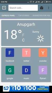 Chromio - Indian Browser screenshot 1