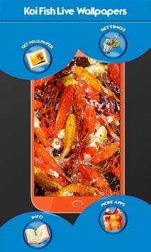 Koi Fish Live Wallpapers screenshot 7