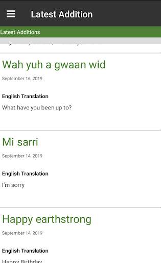 Jamaican Patwah Translator screenshot 5