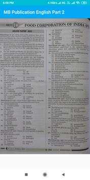 SSC : MB Publication English Book Part 2 screenshot 4