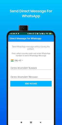 Direct Message For WhatsApp & WA Business screenshot 1