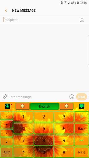 Sunflower Keyboard 🌻 screenshot 4