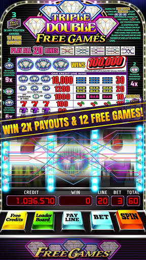Triple Double FREE GAMES Slots screenshot 1