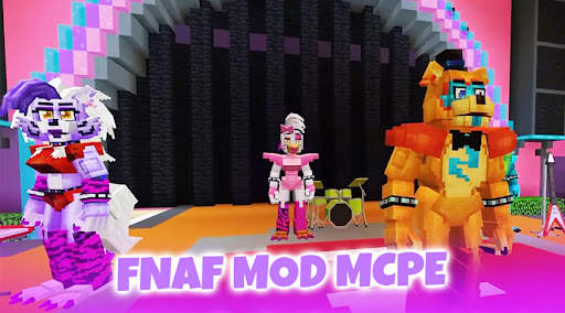 Fnaf - Breach Mod MCPE screenshot 2