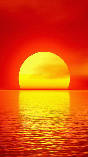 Orange color wallpaper screenshot 4