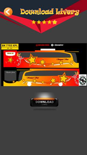 Livery MOD BUSSID JBHD screenshot 6