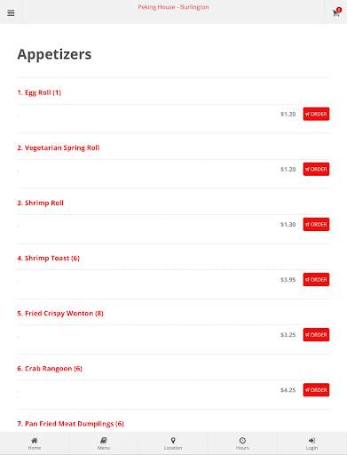 Peking House Burlington Online Ordering screenshot 5